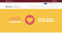 Desktop Screenshot of colegiocatarinense.g12.br