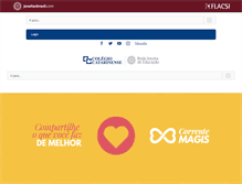 Tablet Screenshot of colegiocatarinense.g12.br